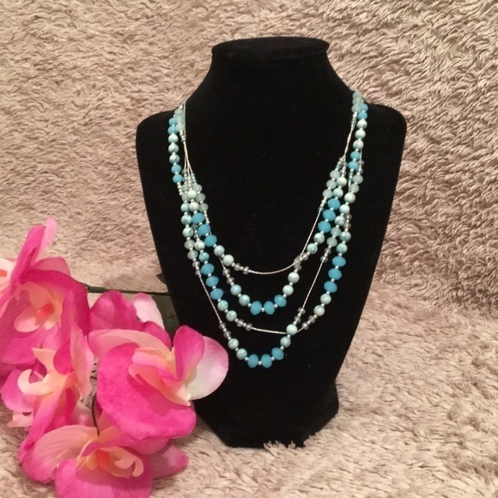 JONES NY 4 tier 16” Necklace